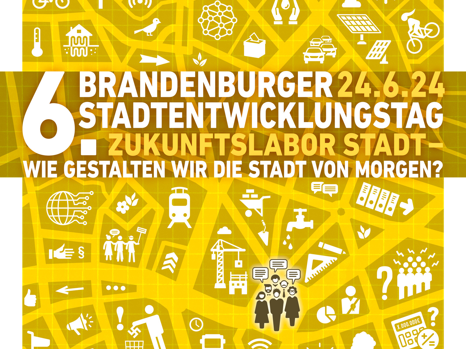 Titelbild zum 6. Brandenburger Stadtentwicklungstag 6. Brandenburger Stadtentwicklungstag